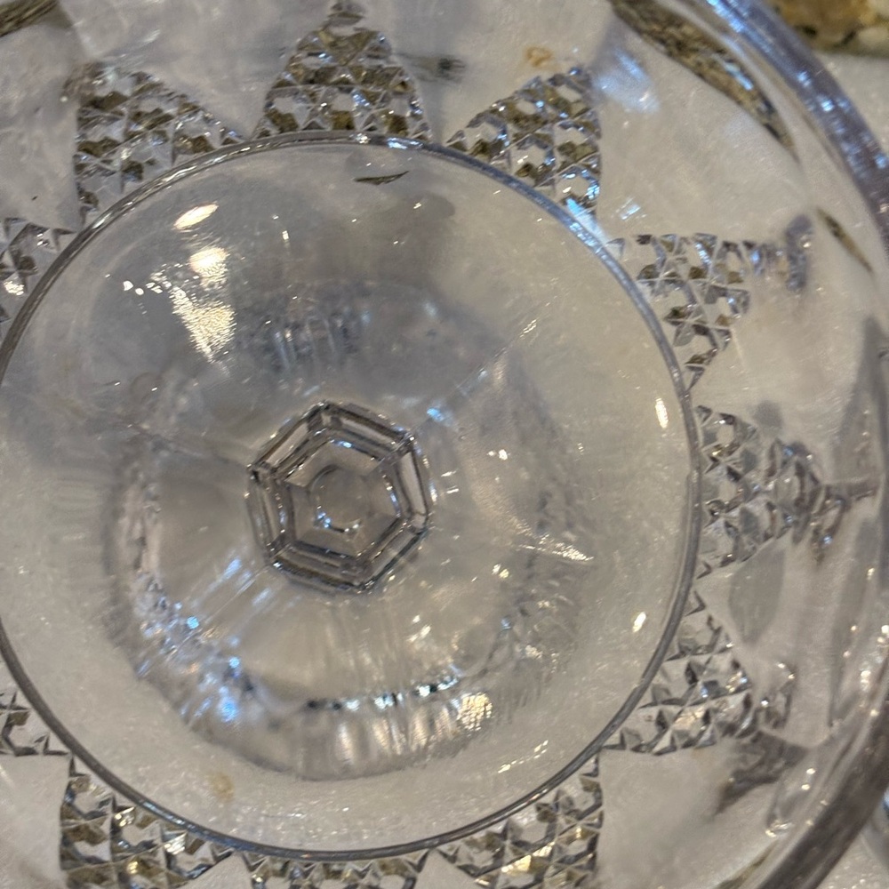 Vintage cut glass candy, soap, bath bombs whatever you choose! Beautiful